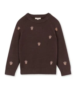 Fliink Benna Acorn Pullover, , 80 cm*Børn Strik & Sweatshirts