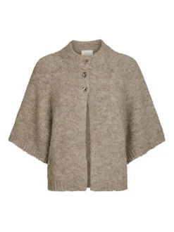 Neo Noir Benuta Fluffy Knit Cardigan, , 38*Dame Strik & Sweatshirts