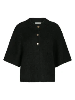 Neo Noir Benuta Fluffy Knit Cardigan, , 38*Dame Strik & Sweatshirts