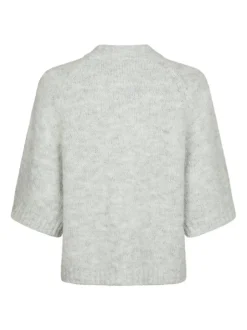 Neo Noir Benuta Fluffy Knit Cardigan, , 36*Dame Strik & Sweatshirts
