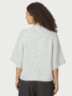 Neo Noir Benuta Fluffy Knit Cardigan, , 36*Dame Strik & Sweatshirts