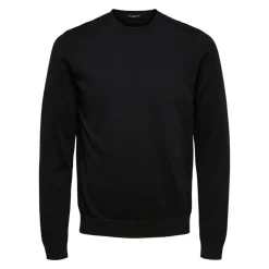 Clearance Selected Homme Berg Striktrøje, , L Sort