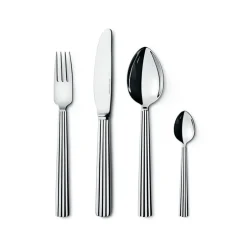 Online Georg Jensen Bernadotte Bestiksæt, Blank, 4 Dele