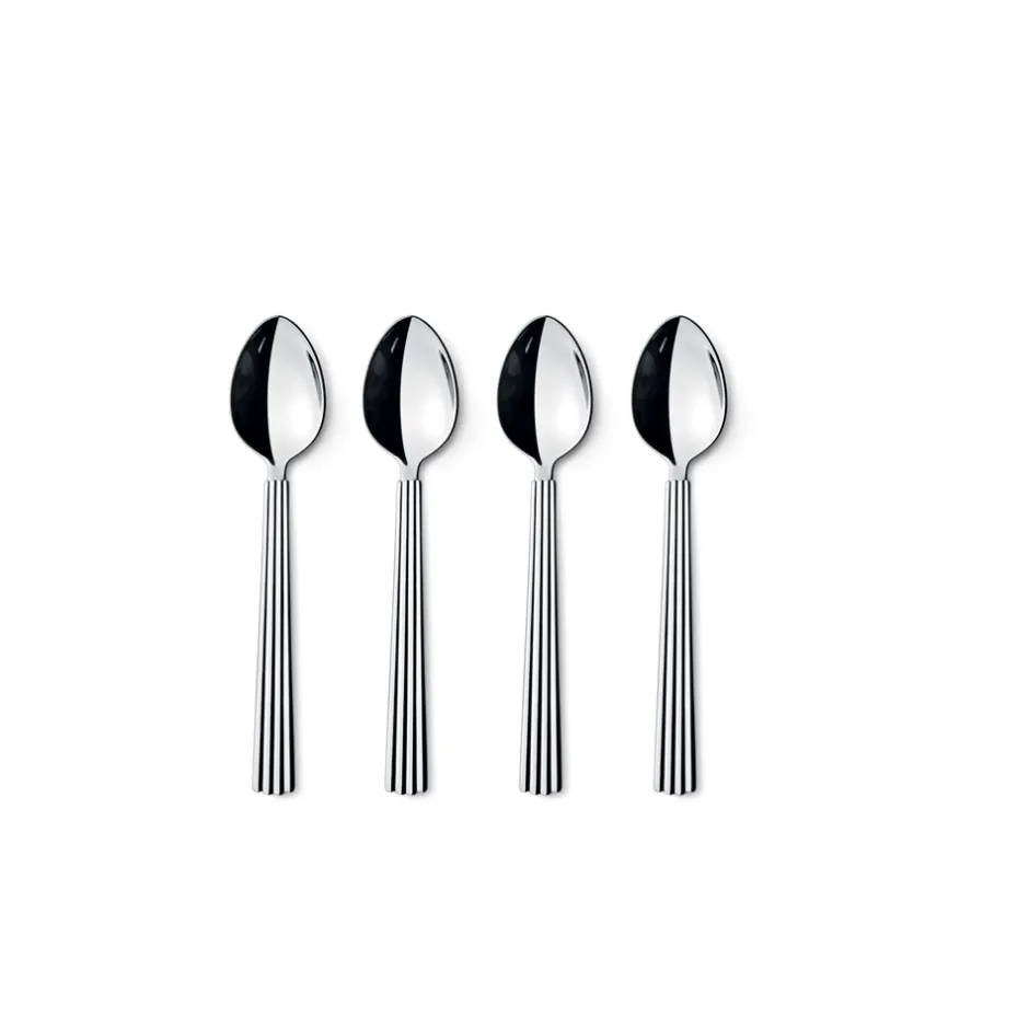Georg Jensen Bernadotte Teske, Blank Stål, 4 Dele* Bestik