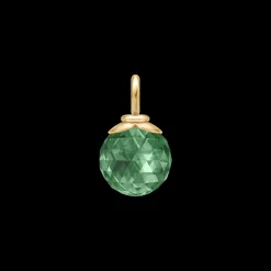 New Julie Sandlau Berry Vedhæng, Gold/Turmalin