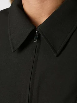 New Neo Noir Bertha Structure Bluse, , 40 Black