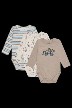 Hot Hust & Claire Bertram Rocket 3-pak Body, , 86 cm Wheat Melange