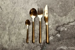 Online RAW Bestiksæt, , 24 Dele Guld