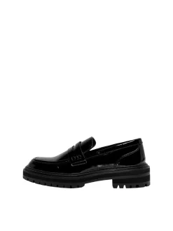 ONLY Beth-3 Loafers, , 38 Black Shiny