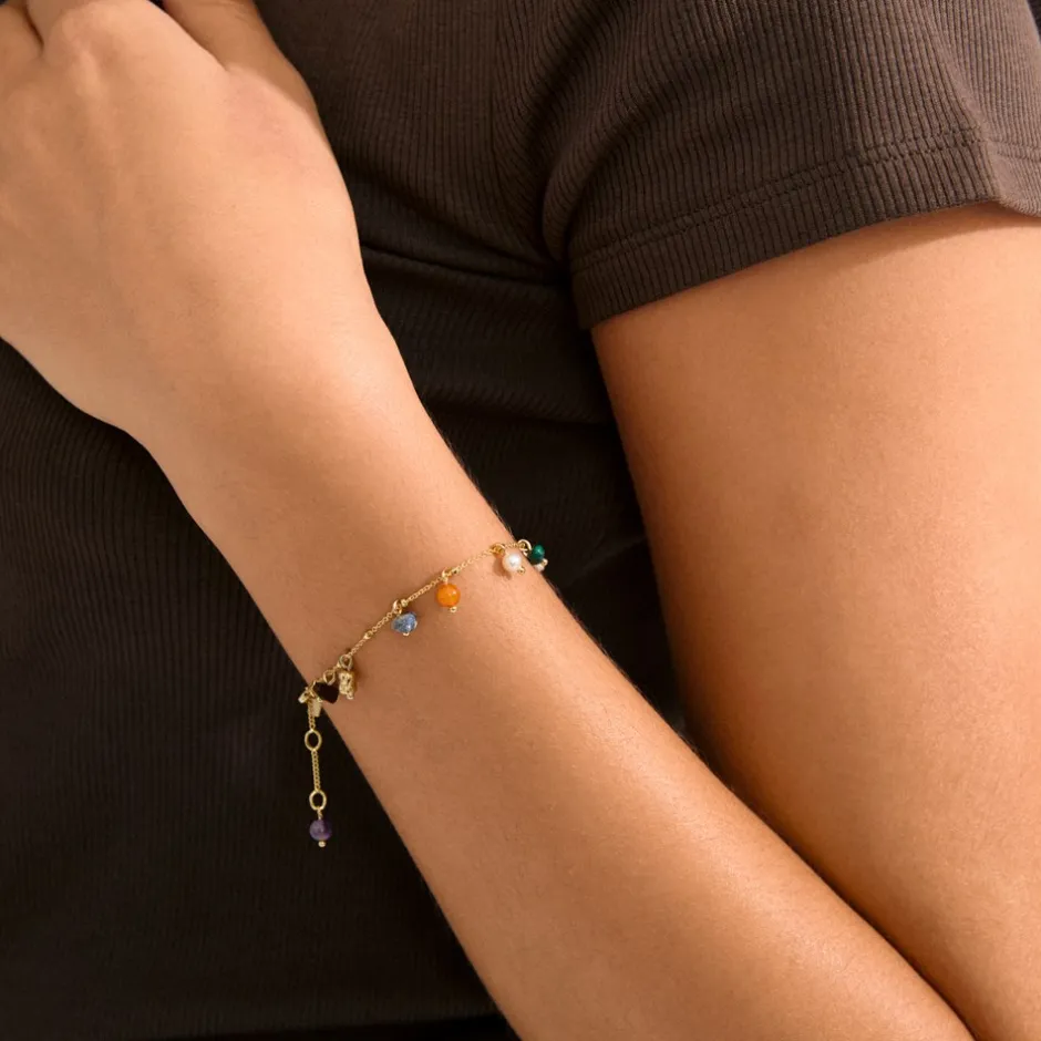 Pilgrim Between Armbånd, , 16,5+3 cm Gold Plated