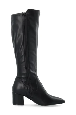 New Bianco BIADevived Stretch Knee High Støvler, , 38 Black