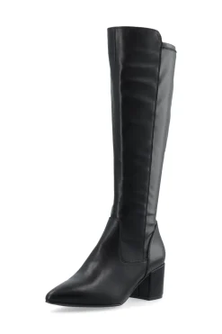 New Bianco BIADevived Stretch Knee High Støvler, , 38 Black