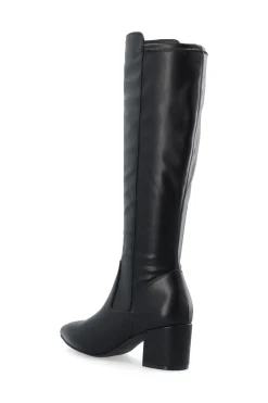 New Bianco BIADevived Stretch Knee High Støvler, , 38 Black
