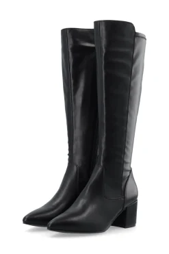 New Bianco BIADevived Stretch Knee High Støvler, , 38 Black