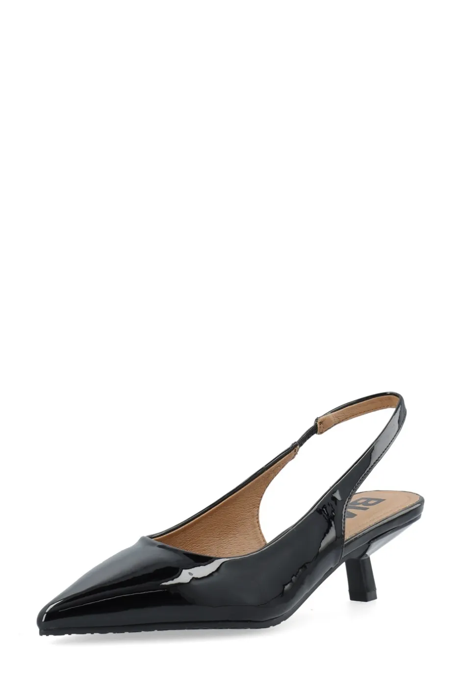 Bianco BIAKirstin Kitten Heel Slingback, , 39*Dame Højhælede Sko