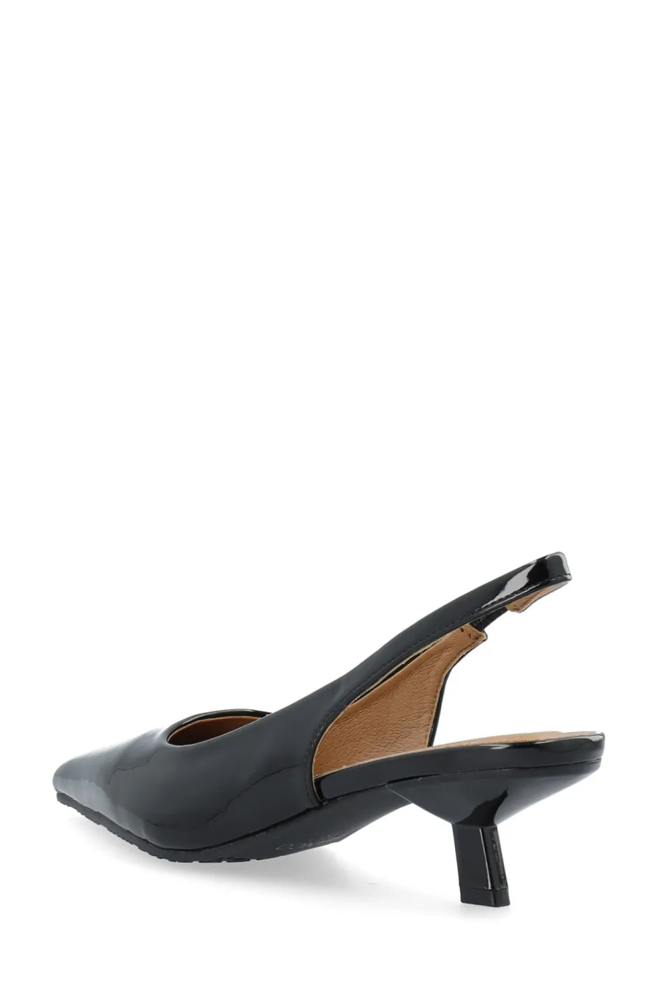 Bianco BIAKirstin Kitten Heel Slingback, , 39*Dame Højhælede Sko