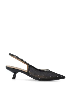 Outlet Bianco BIAKristin Slingback Sko, , 42 Black Rhinestone