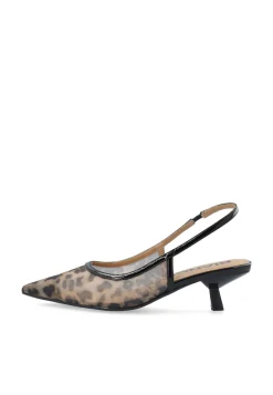 Outlet Bianco BIAKristin Slingback Sko, , 42 Leo Mesh