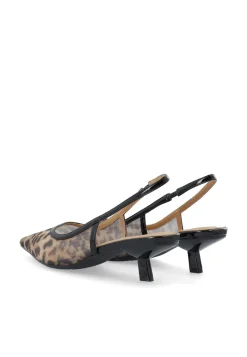 Outlet Bianco BIAKristin Slingback Sko, , 42 Leo Mesh