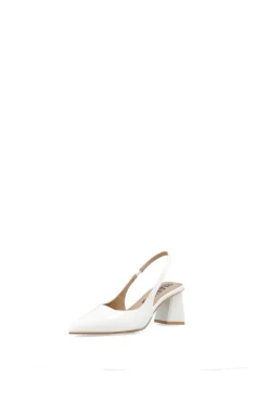 Discount Bianco BIAMaralyn Slingback Højhælede Sko, , 39 Off White