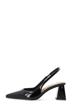 Hot Bianco BIAMaralyn Slingback Højhælede Sko, , 39 Black