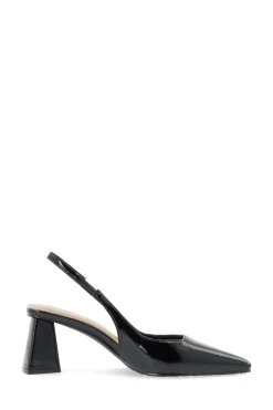 Hot Bianco BIAMaralyn Slingback Højhælede Sko, , 39 Black