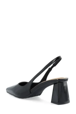 Hot Bianco BIAMaralyn Slingback Højhælede Sko, , 39 Black