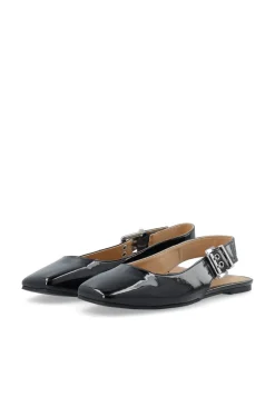 Bianco BIARose Buckle Slingback Ballerinasko, , 41*Dame Ballerinaer