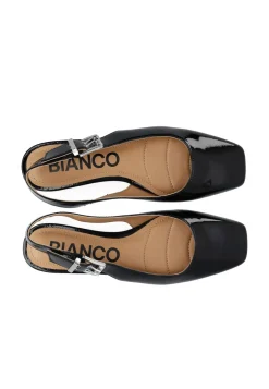 Bianco BIARose Buckle Slingback Ballerinasko, , 41*Dame Ballerinaer