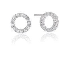 Best Sif Jakobs Jewellery Biella Uno Piccolo Øreringe, Sølv