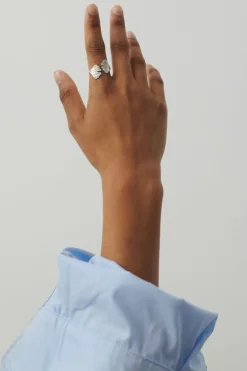 Pernille Corydon Biloba Ring, , 52*Dame Ringe