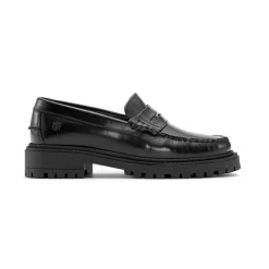 Clearance Playboy Footwear Birgitte Loafers, , Black Polido