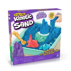 Sale Kinetic Sand Blå Sandkassesæt
