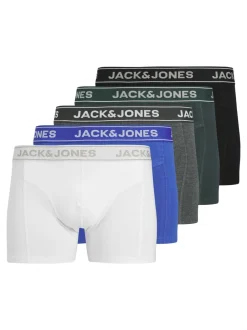 Online Jack&Jones Black Friday 5-pak Trunks, , XL Dark Grey Melange