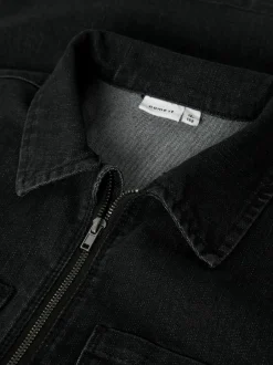 Discount Name It Blake Denim Kjole, , 152 cm Dark Grey Denim