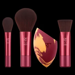 Real Techniques Blend + Jet Set Gaveæske* Gaveæsker Til Hende|Makeupbørster