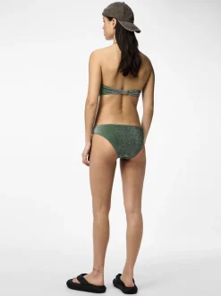 Best Pieces Bling Bikinitrusser, , XL Dark Green