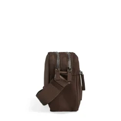 Markberg Block Crossbody, Dark Brown