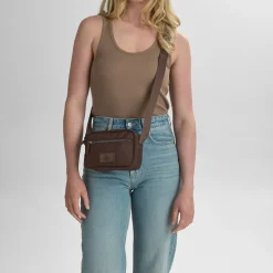 Markberg Block Crossbody, Dark Brown