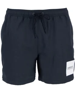 Barbour International Block Print Badeshorts, , M* Badetøj