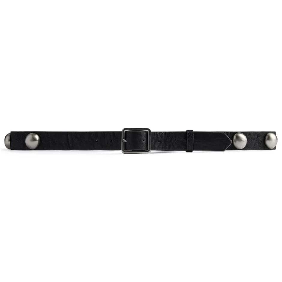 Discount Depeche Bælte, , 95 cm Black/Amr Silver