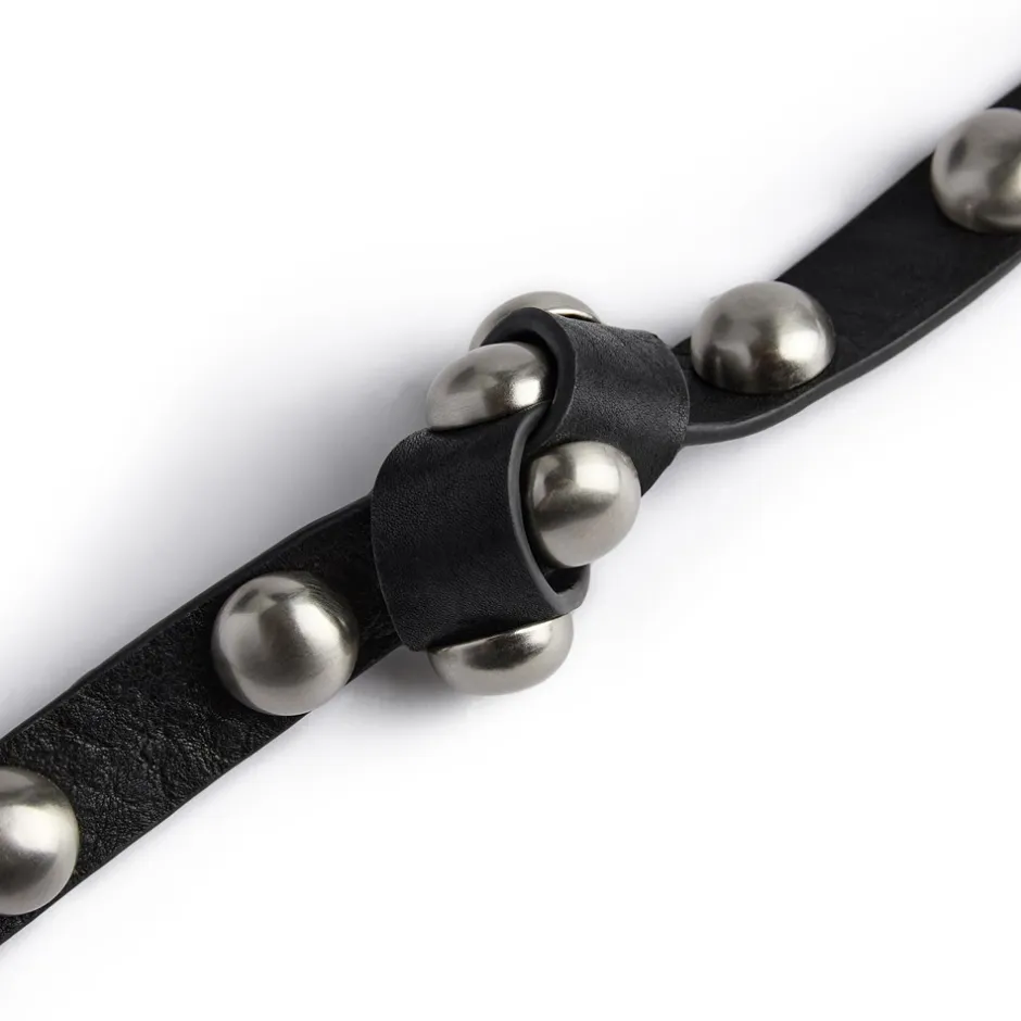 Discount Depeche Bælte, , 95 cm Black/Amr Silver