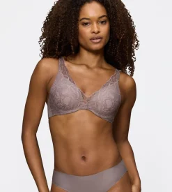 Discount Triumph Body Make-Up Illusion Lace WP BH, , 90C Pigeon Grey