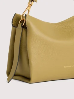 Discount Coccinelle Boheme Small Håndtaske, Seagrass/Sandshell