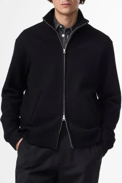 Online NN. 07 Boiled Full Zip Hybridjakke, , XXL Black