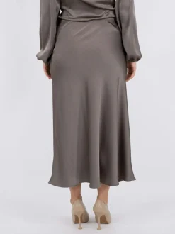 Clearance Neo Noir Bovary Nederdel, , 36 Warm Grey