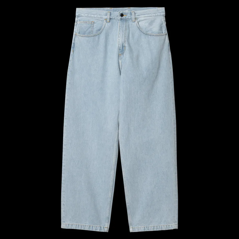 Sale Carhartt WIP Brando Bukser Blue (Heavy Stone Bleached)