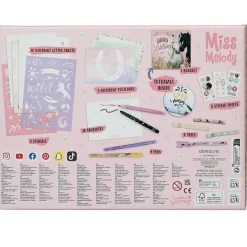 Miss Melody Brevpapir Box*Børn Kreativ Leg