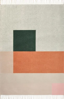 Hot Mette Ditmer Plaid, , 125x190 cm Brick