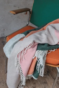 Hot Mette Ditmer Plaid, , 125x190 cm Brick
